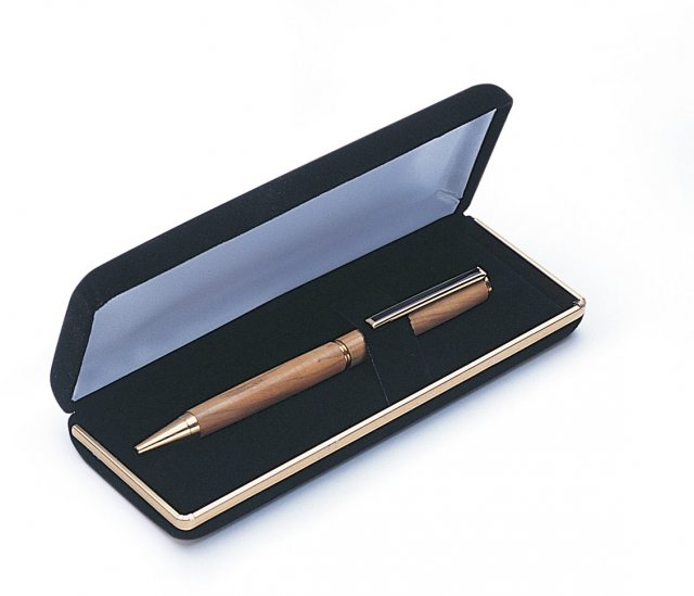 P11 - Black Velvet Single Pen Box