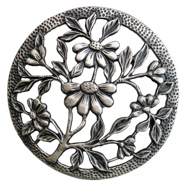 PL7 - Pewter Lid - Daisies