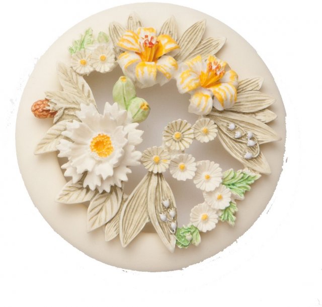 Pot Pourri Lid Spring Flowers Turners Retreat