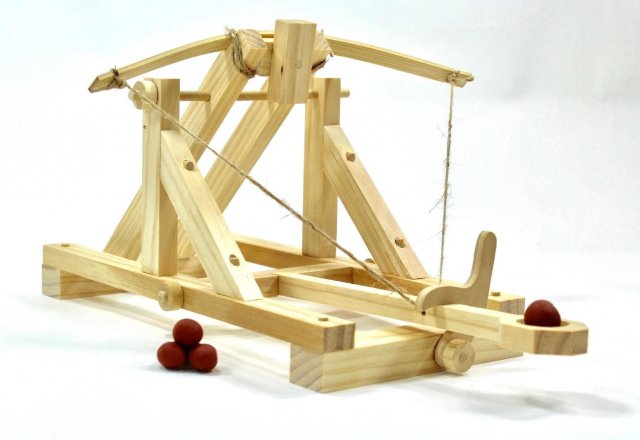 WK28953 - Wooden Kit - Catapult