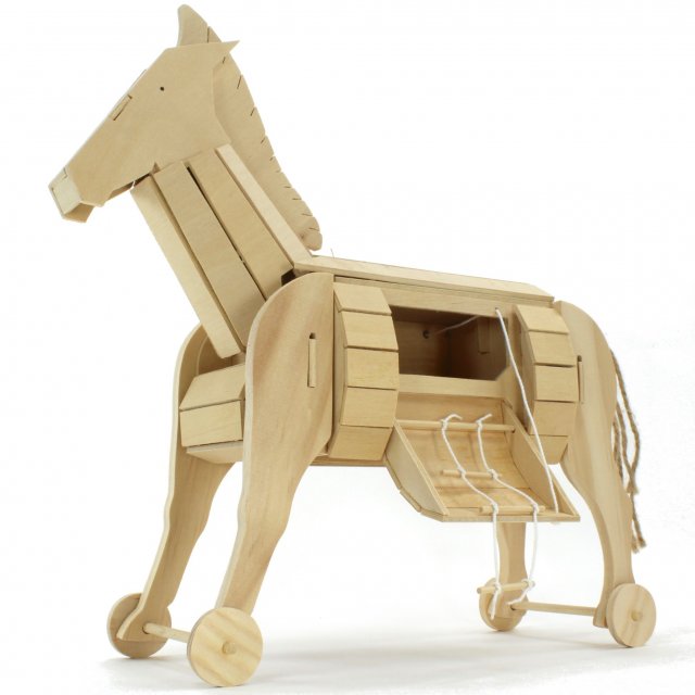 WK28954 - Wooden Kit - Trojan Horse