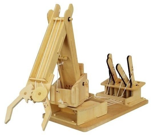 WK28956 - Wooden Kit - Mega Build Crane