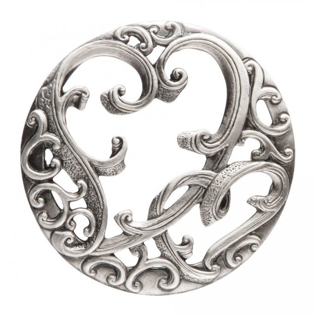 PL38 - Pewter Lid - Ornate