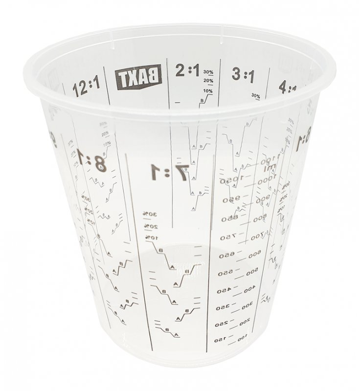 Calibrated Cups for Measuring and Mixing Epoxy by Volume - GlassCast