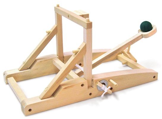 WK25619 - Wooden Kit - Medieval Catapult