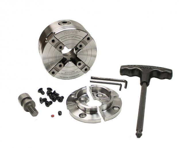 SN2TP - SUPANOVA2 CHUCK w/Pin Jaws (1.1/4" x 8tpi direct thread)