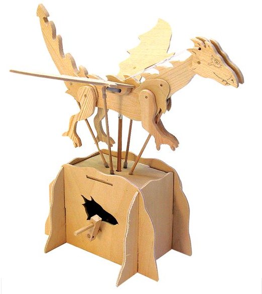 WK26318 - Wooden Kit - Dragon