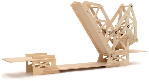 WK26732 - Wooden Kit - Straus Bascule Bridge