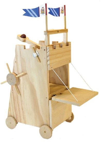 WK26792 - Wooden Kit - Medieval Siege Tower