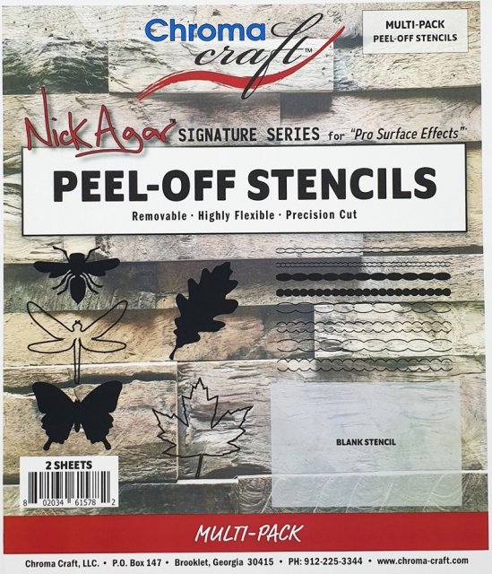 STMLT - Multi Pack Peel-Off Stencil Set
