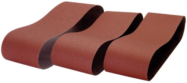 Record Power Pack of 3 Sanding Belts for BDS250
