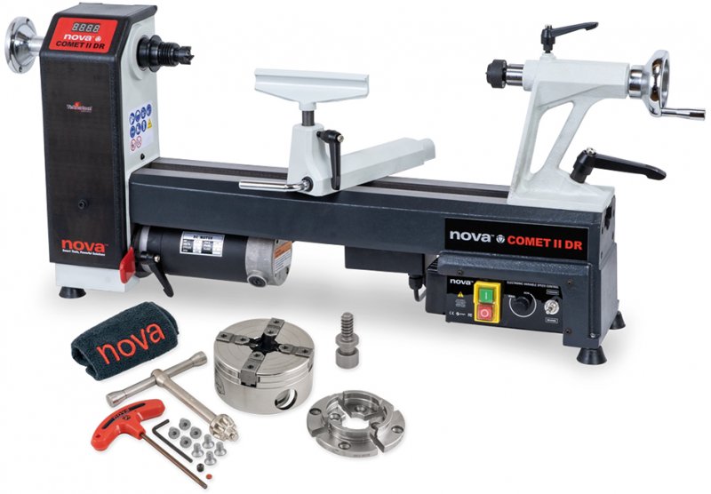 NOVA NOVA Comet II DR Lathe with G3 Chuck