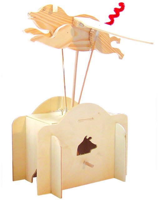 WK26316 - Wooden Kit - Flying Pig