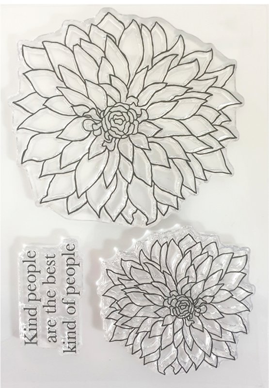 J80062 Delilah Blooms Stamp