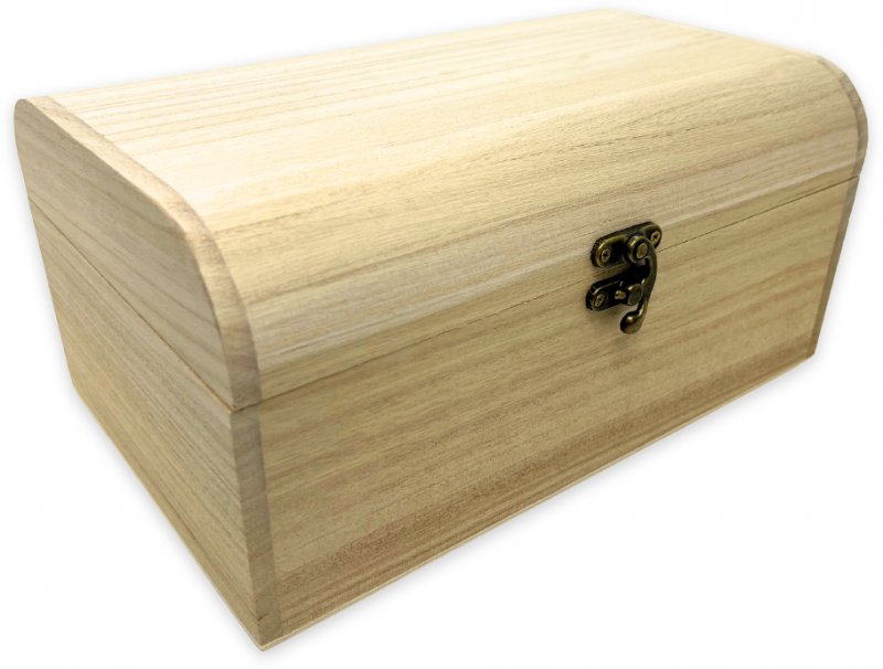 J50306 - Wooden Treasure Chest