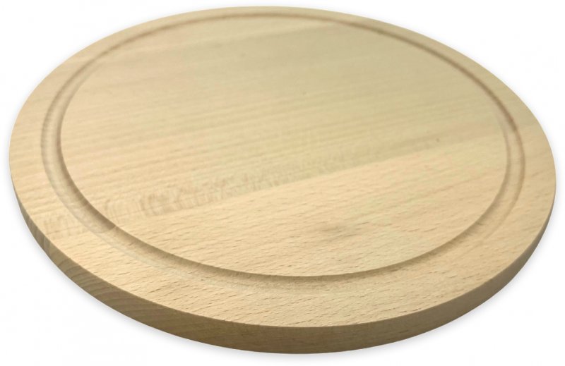 J60020 - Round Chopping Board with Groove