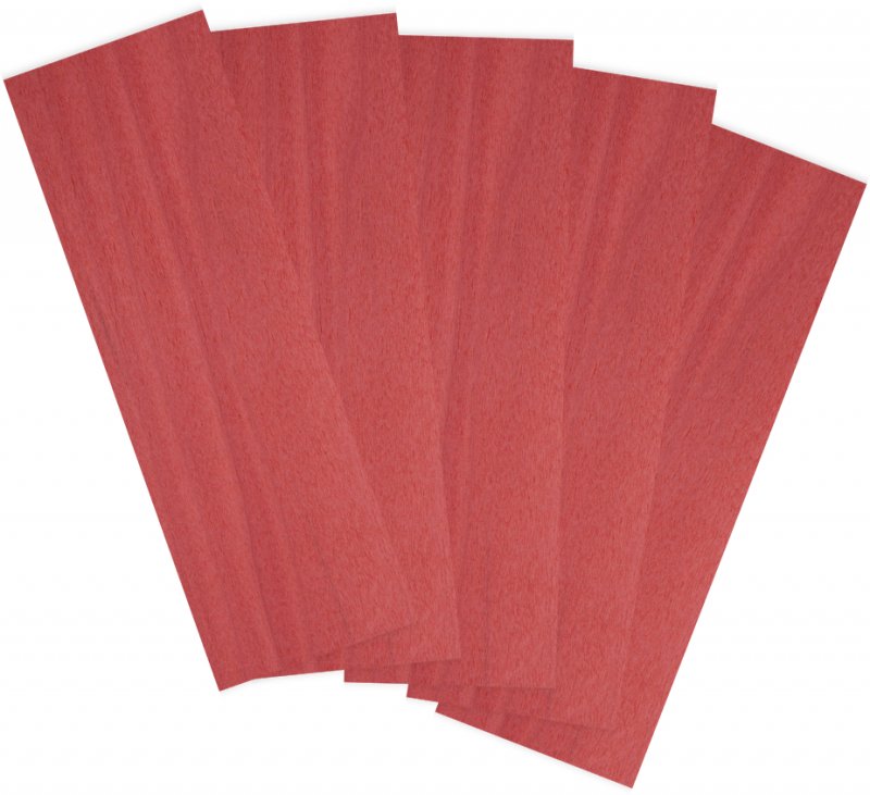 Red Veneer Bundle (Pack of 5)