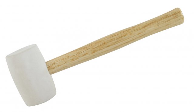 633608 - Rubber Mallet - White