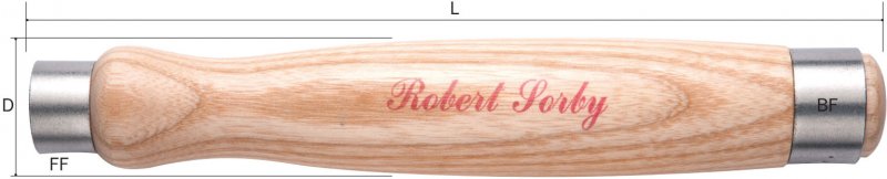 Robert Sorby No.4 Double Hooped Long Handle