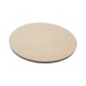 J10108 - Round Wooden Blank Flat - 10cm