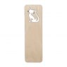 J10128 - Wooden Bookmark - Cat