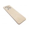 J10128 - Plain Wooden Bookmark - Cat