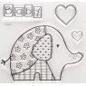 Baby Patch Elephant Stamp Set