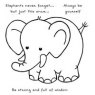 Elephants Never Forget Stamp Set