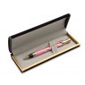 Black Velvet Single Pen Box (Coloured Lining)