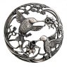 Pewter Lid - Hummingbirds