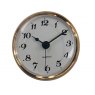 White Clock 70mm Insert - Arabic Numerals