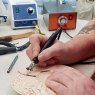 Pyrography and Piercing on the Surface Enhancement Course