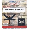 Dragonfly Peel-Off Stencil Set