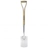 Traditional Stainless Steel Border Spade