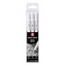 J80066 Sakura Bright White Gelly Pen Set - Mixed