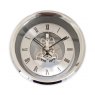 Skeleton Clock Mini 130mm Silver (Old Style)