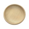 J60014 - Round Wooden Dish 9.5cm - Above