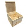 J60001 - Large Square Wooden Storage Box