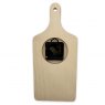 J60029 - Wooden Chopping Board Clock - Back View