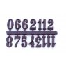 Full Arabic Numerals - Black