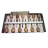 512DB - Woodcarving Tools - Display Box - Set of 12-1