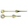 801G Gold Double Spade Clock Hands 60mm