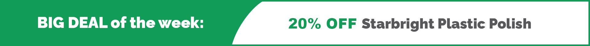 BDOTW: 20% Off Starbright Plastic Polish-Large
