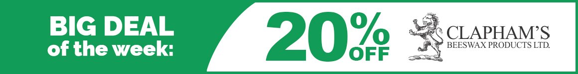 BDOTW: 20% Off Claphams Finishes-Medium