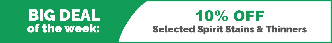 BDOTW: 10% Off Spirit Stains-Medium