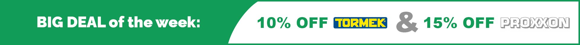 BDOTW: 10% Off Tormek, 15% Off Proxxon-Large