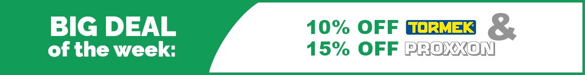 BDOTW: 10% Off Tormek, 15% Off Proxxon-Medium