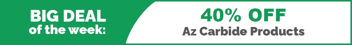 BDOTW: 40 % off A Z Carbide-Medium