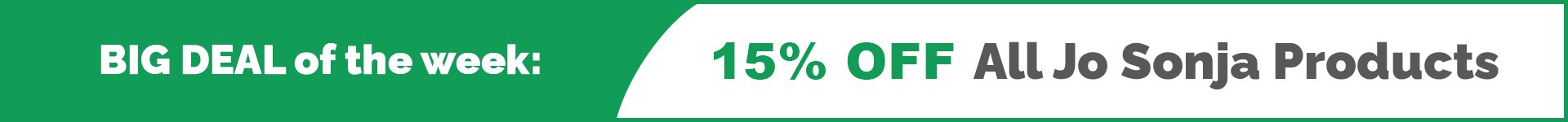 BDOTW: 15% off Jo Sonja-Large