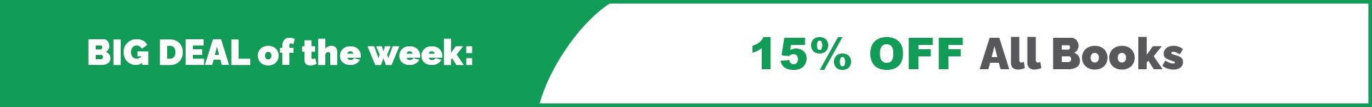 BDOTW: 15% off all books-Large